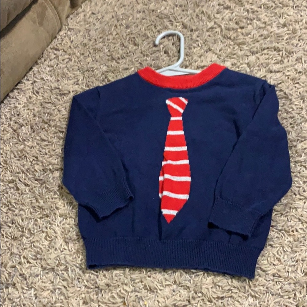 Tie Sweater
